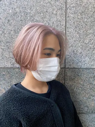 ショート Emerge渋谷店所属・パーマ/レイヤー 🐯ヒョウガ🐯のヘアスタイル