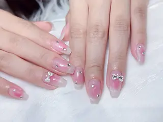 ネイル M🌷nail 長さだし専門店のネイルデザイン