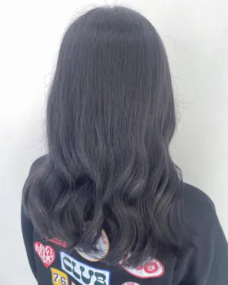 ロング カラー 💘韓国カラー💘 クルミのヘアスタイル