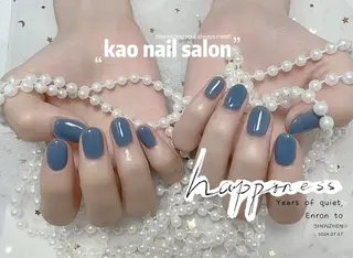 ネイル kao nail マグネット/長さだしのネイルデザイン