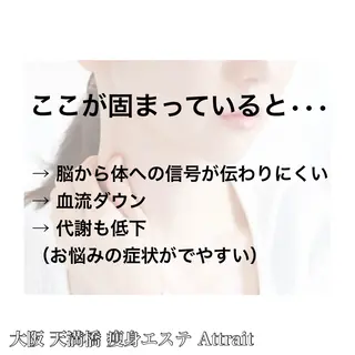 Attrait second body所属・30代体型•不調専門 天満橋Attraitのその他イメージ