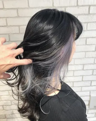 セミロング カラー パーマ ヘアアレンジ メンズ キッズ ネイル マツエク・マツパ 新宿/髪質改善/ 美髪矯正✨浅江通友のヘアスタイル