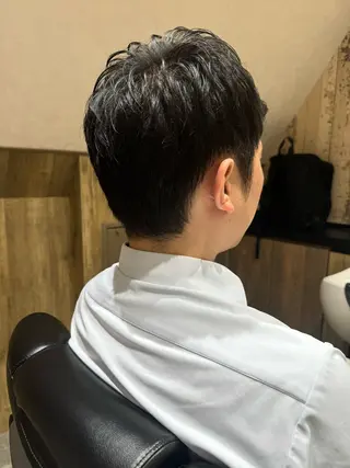 ミディアム メンズ YOSHIZAWA Inc. PREMIUM 築地所属・💈Hisa ／ 理容師💈のヘアスタイル