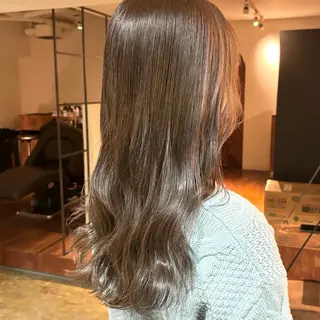 セミロング カラー ⌇🌹透明感カラー 🌹ᴍᴇɢᴜᴍɪ ⌇のヘアスタイル