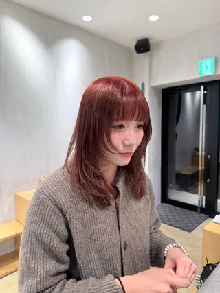 ロング カラー shuto/ レイヤーカット/本山のヘアスタイル