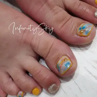 ネイル infinity skyのネイルデザイン