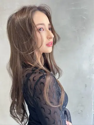 ミディアム うる艶/ブラウン🥣 RYOTA❣️のヘアスタイル