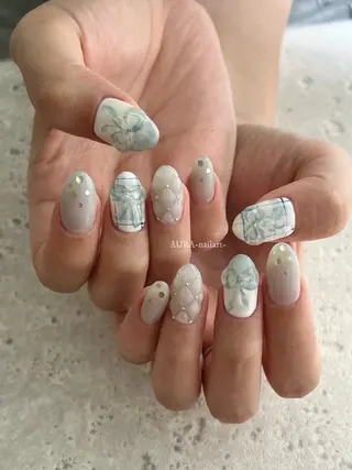 ネイル AURA nailartのネイルデザイン