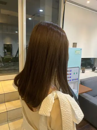 セミロング レイヤー支持no.1 ☆笠原翔一のヘアスタイル