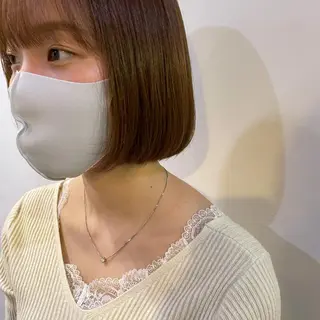 ショート カラー silo所属・silo MOKA 顔周りカット🦦のヘアスタイル