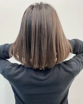 ミディアム カラー ヘアアレンジ 【公式】amble luxe池袋東口🩷のヘアスタイル
