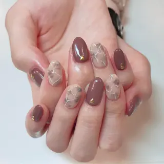 カラー ネイル Q Free nailsのネイルデザイン
