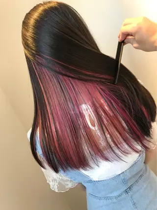 ロング Emitas.宮街道店所属・森崎 士/似合わせカラーのヘアスタイル