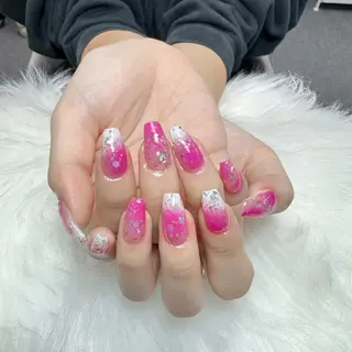 ネイル 🎀nana🫧 ワンホンネイル🎀のネイルデザイン