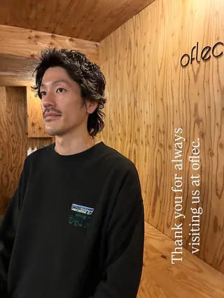 パーマ メンズ OCHIAI KEISUKEのヘアスタイル