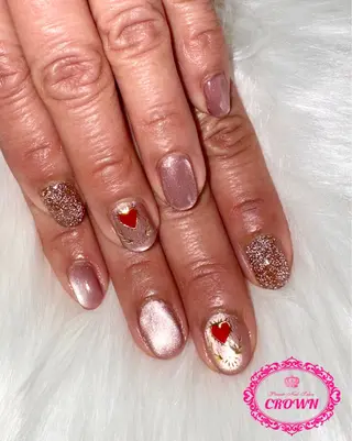 ネイル CROWN プライベートサロンのネイルデザイン