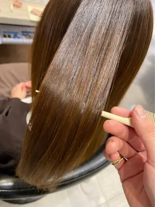 セミロング ヘアアレンジ 金森 斗夢のヘアスタイル