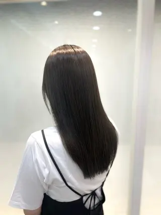 ロング カラー 似合わせカラー/艶 髪質改善/ヨシザキのヘアスタイル