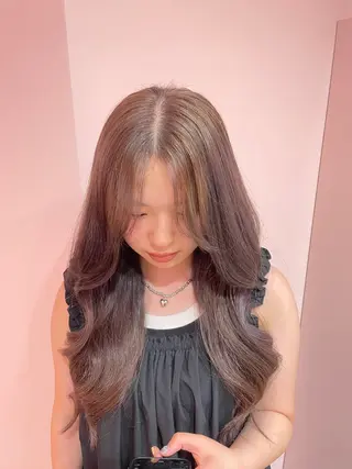 セミロング Ayaka♡｜ ナチュラル｜ガーリーのヘアスタイル