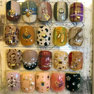 メンズ キッズ ネイル マツエク・マツパ a:Qネイル /久米川のネイルデザイン