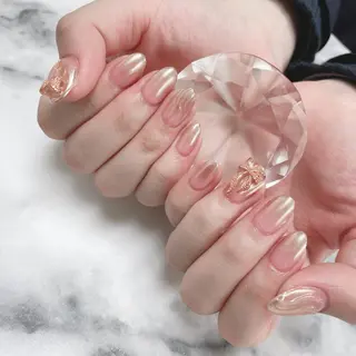 ミディアム ネイル 💎ビューティサロン 湘南　RIRAN💎のネイルデザイン