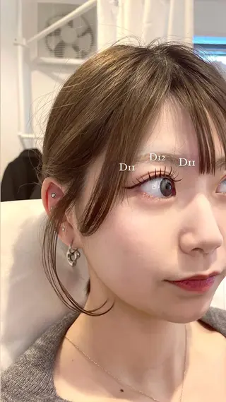 マツエク・マツパ ＋tico _ayanaのマツエク・マツパデザイン