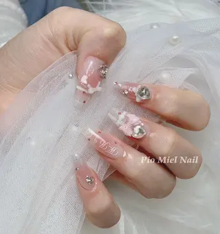 ネイル HANA 長さだしのネイルデザイン