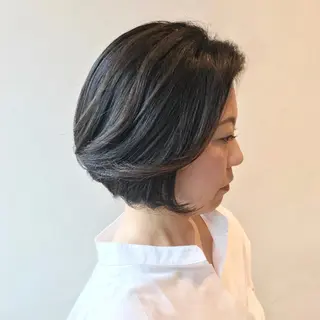 ショート カラー ヘアアレンジ SALOWIN銀座VORT所属・小林 佳祐のヘアスタイル