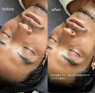 メンズ アイブロウ サニーヒルズ藤沢 HARUMIの眉毛・アイブロウイメージ