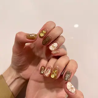 ネイル 黒葛原 めぐみのネイルデザイン