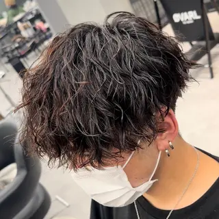 パーマ メンズ OVARL by apish所属・【メンズパーマ】 横田結希のヘアスタイル