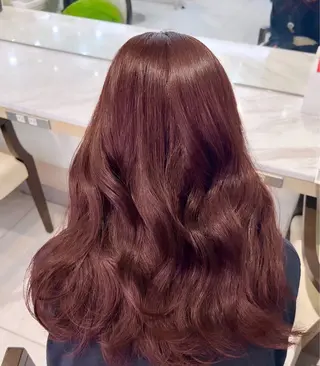 セミロング Euphoria新宿店所属・新宿/韓国ヘア 艶カラー/SHOKIのヘアスタイル