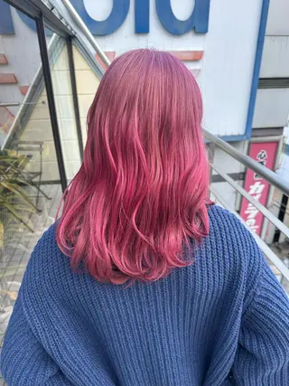 セミロング カラー Michel by chainon ミッシェルバイシェノン所属・美髪職人/傷ませない カラー/橋本拓弥のヘアスタイル