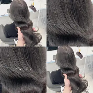 セミロング 髪質改善/ハイトーン /新宿/Takutoのヘアスタイル