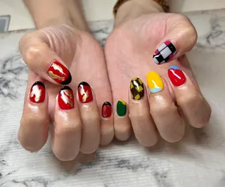 ネイル いちじゅう あおいのネイルデザイン