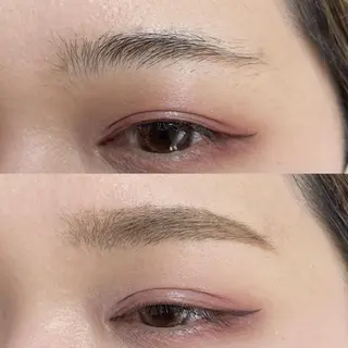 アイブロウ plume eyelashのネイルデザイン