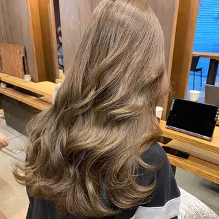 セミロング 髪質改善/縮毛矯正 松原和志のヘアスタイル