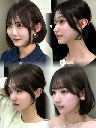 ロング 岡田 聖蘭のヘアスタイル