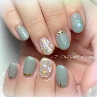 ネイル ネイル/耳つぼ /新ホワイトニングのネイルデザイン