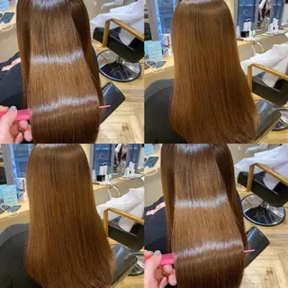 ロング カラー 艶カラー/韓国顔周り 🎀mamiのヘアスタイル