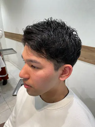 ショート メンズ得意✂︎ 磯野歩夢のヘアスタイル