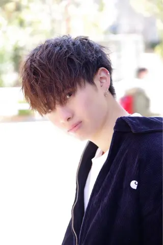 ショート カラー メンズ トレンド/レイヤー うる艶🪞CANDYのヘアスタイル