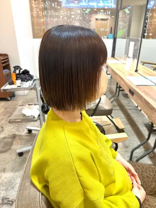 ミディアム ボブ特化美容師 /荒井悠葵のヘアスタイル