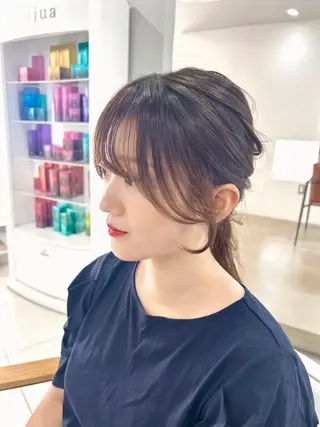 セミロング 野中 洋介のヘアスタイル