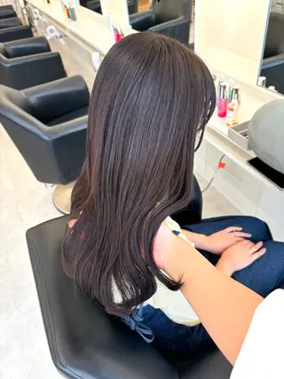 セミロング カラー ParveMix‎‎ ‎🤍加藤理沙のヘアスタイル