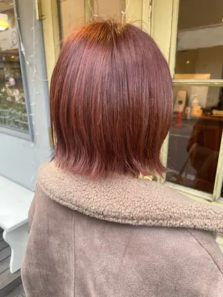 カラー KURIA‪‪*⋆ஐ ブリーチ/韓国ヘアのヘアスタイル