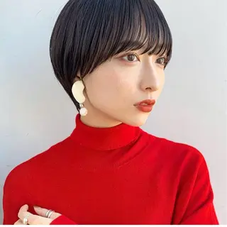ショート ROBBY表参道所属・木村【似合わせ ショート】無料✨のヘアスタイル