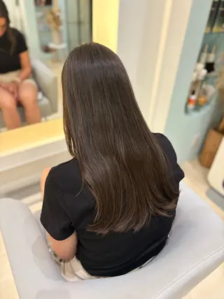 ロング カラー カラーモデル募集/ 平尾ひよりのヘアスタイル