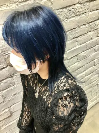 ミディアム 永野 翔平のヘアスタイル