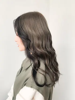 ロング カラー BREK所属・BREK穂積(大垣) Junnaのヘアスタイル